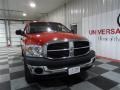 2008 Flame Red Dodge Ram 1500 ST Quad Cab  photo #2