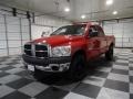 2008 Flame Red Dodge Ram 1500 ST Quad Cab  photo #3