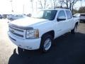 2010 Summit White Chevrolet Silverado 1500 LTZ Crew Cab 4x4  photo #3