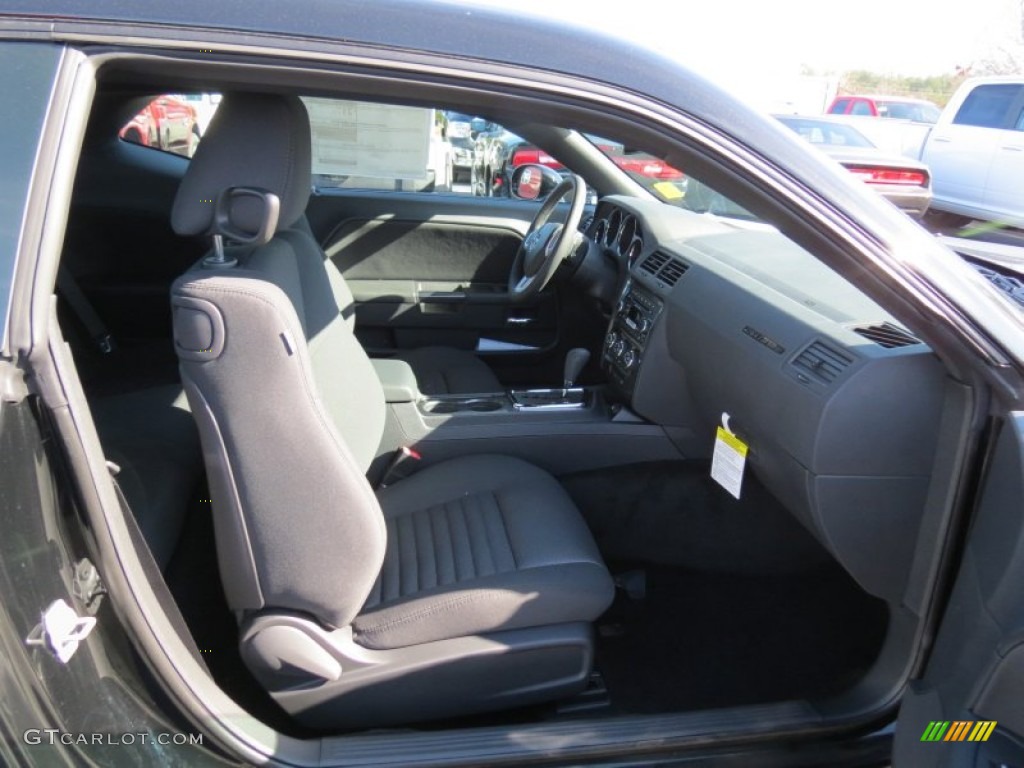 2013 Challenger SXT - Pitch Black / Dark Slate Gray photo #8