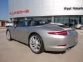 Platinum Silver Metallic - 911 Carrera S Cabriolet Photo No. 3