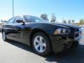 2013 Pitch Black Dodge Charger SE  photo #4