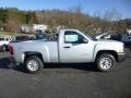 2013 Silver Ice Metallic Chevrolet Silverado 1500 Work Truck Regular Cab 4x4  photo #8