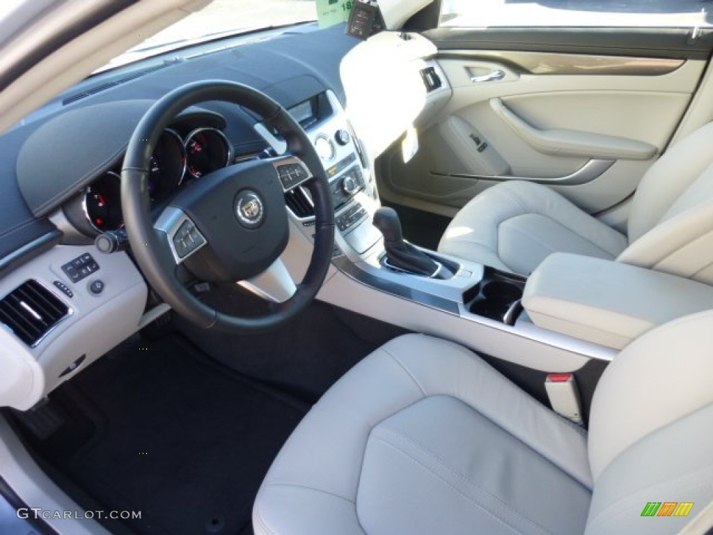 2013 CTS 4 3.0 AWD Sedan - Glacier Blue Metallic / Light Titanium/Ebony photo #16