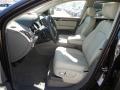 2013 Audi Q7 Limestone Gray Interior Front Seat Photo
