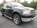 2005 Black Ford F150 Lariat SuperCrew  photo #4