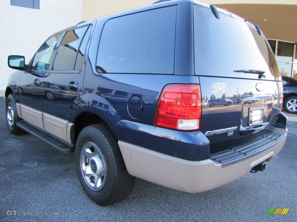 2003 Expedition XLT - True Blue Metallic / Medium Parchment photo #2