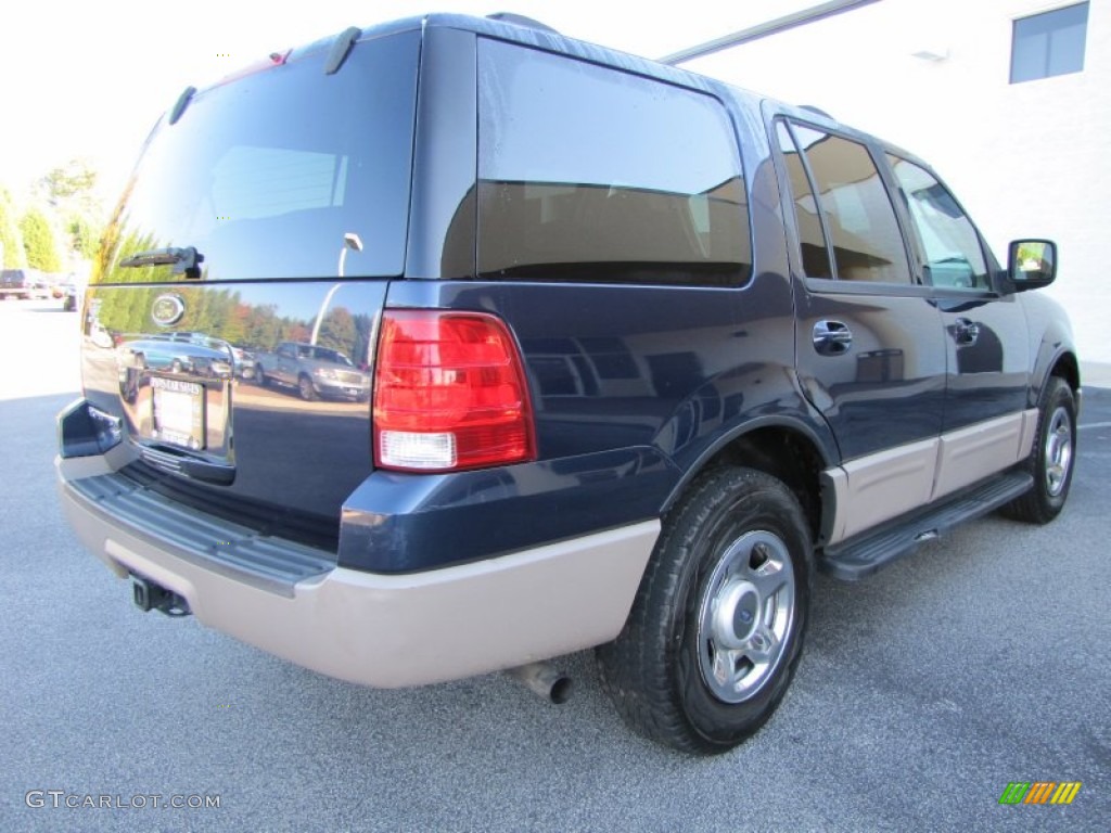 2003 Expedition XLT - True Blue Metallic / Medium Parchment photo #3
