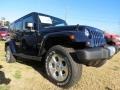 2013 True Blue Pearl Jeep Wrangler Unlimited Sahara 4x4  photo #4