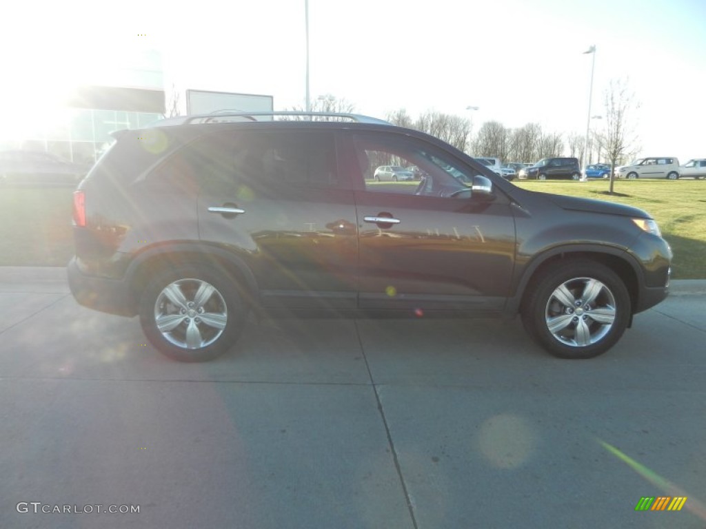 2012 Sorento EX V6 - Java Brown / Black photo #2