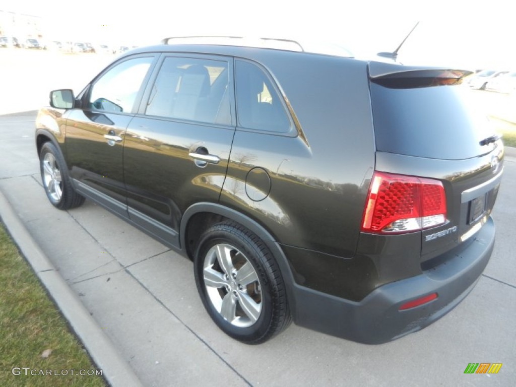 2012 Sorento EX V6 - Java Brown / Black photo #5