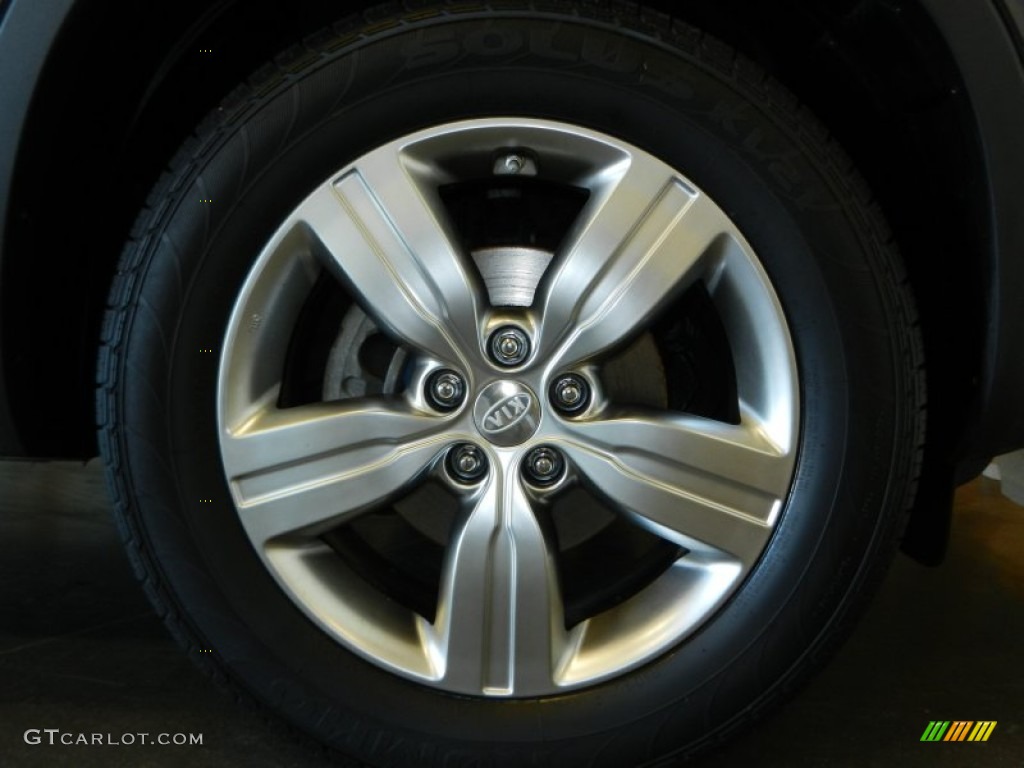 2012 Sorento EX V6 - Java Brown / Black photo #9
