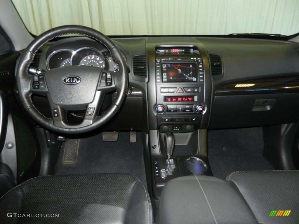 2012 Sorento EX V6 - Java Brown / Black photo #12