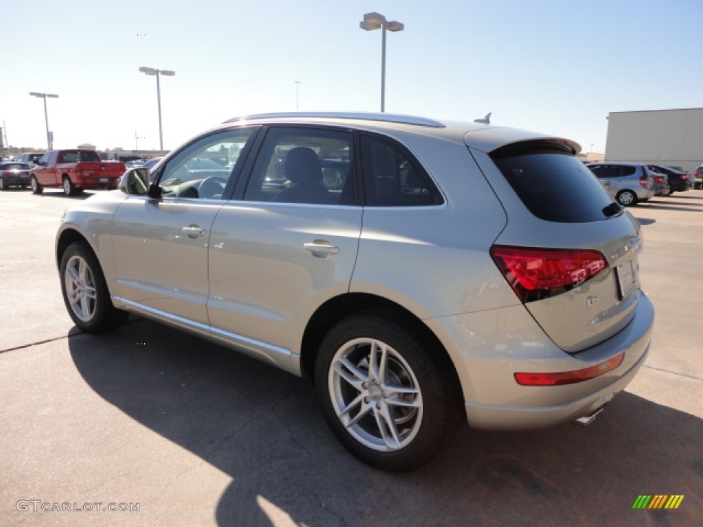 2013 Q5 2.0 TFSI quattro - Cuvee Silver Metallic / Pistachio Beige photo #4
