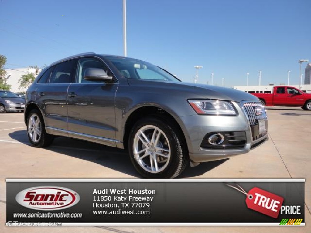 2013 Q5 2.0 TFSI quattro - Monsoon Gray Metallic / Steel Grey photo #1