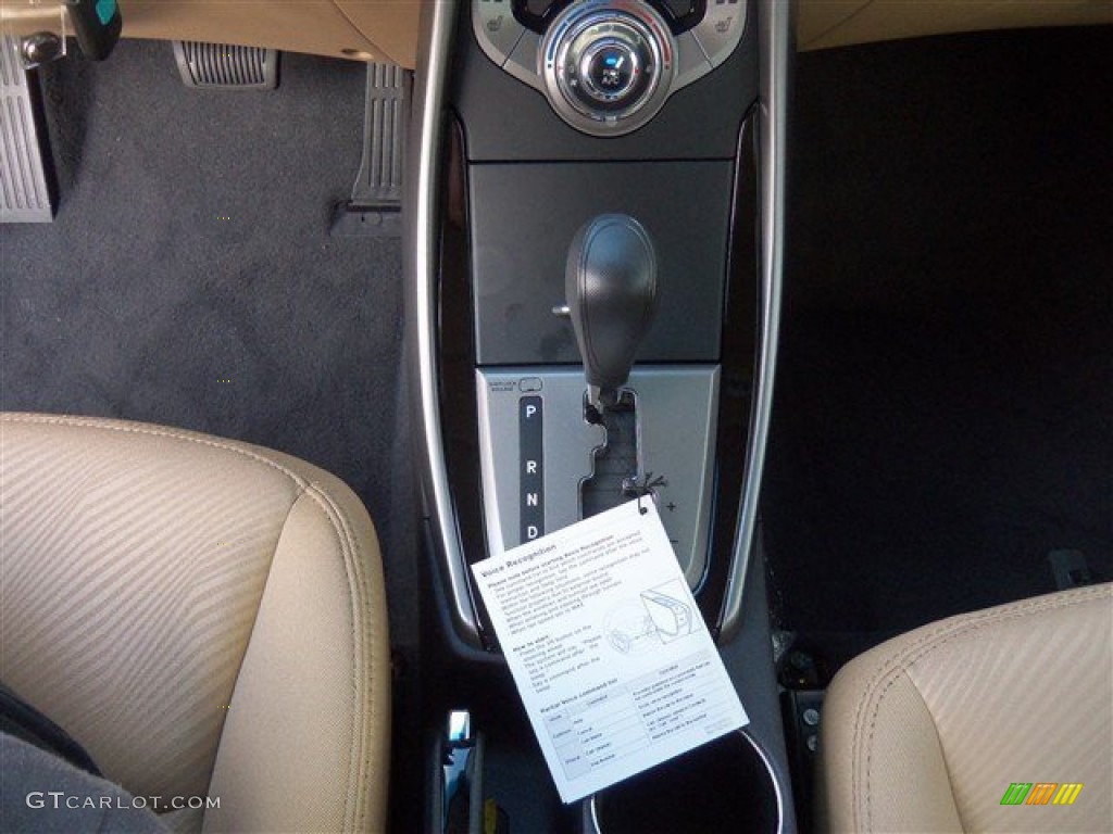 2013 Elantra GLS - Desert Bronze / Beige photo #14