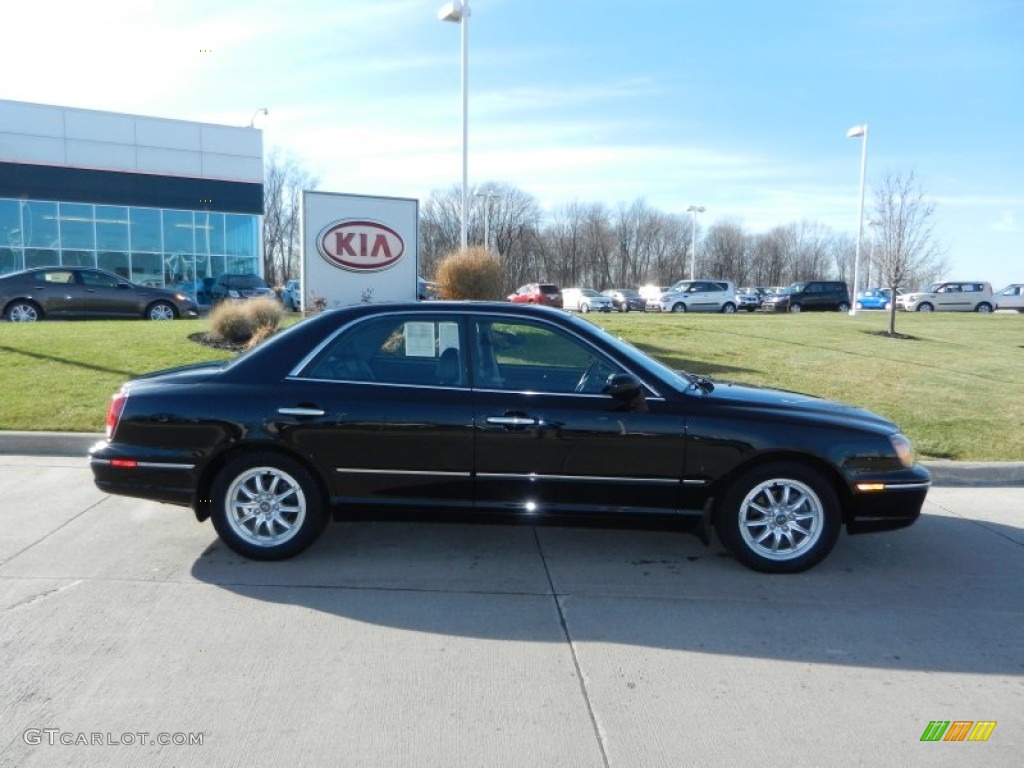 2003 XG350 Sedan - Black Obsidian / Black photo #2