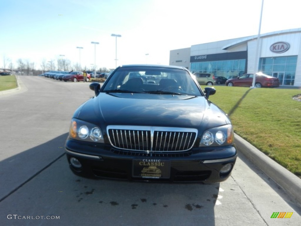 2003 XG350 Sedan - Black Obsidian / Black photo #7