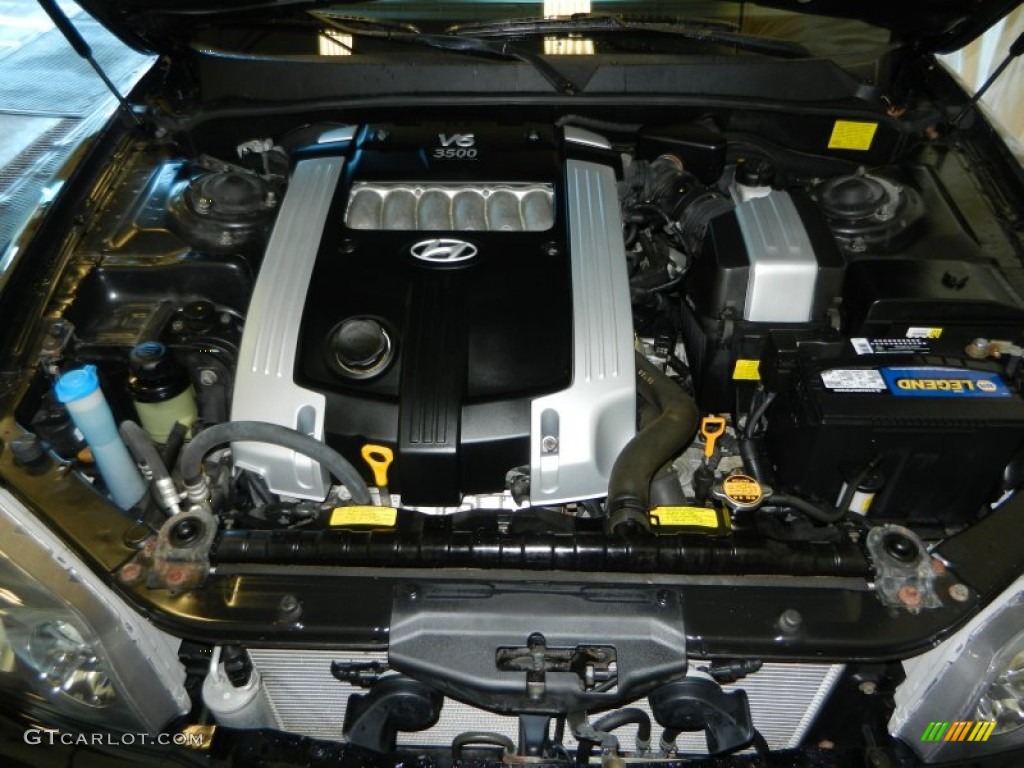 2003 Hyundai XG350 Sedan Engine Photos