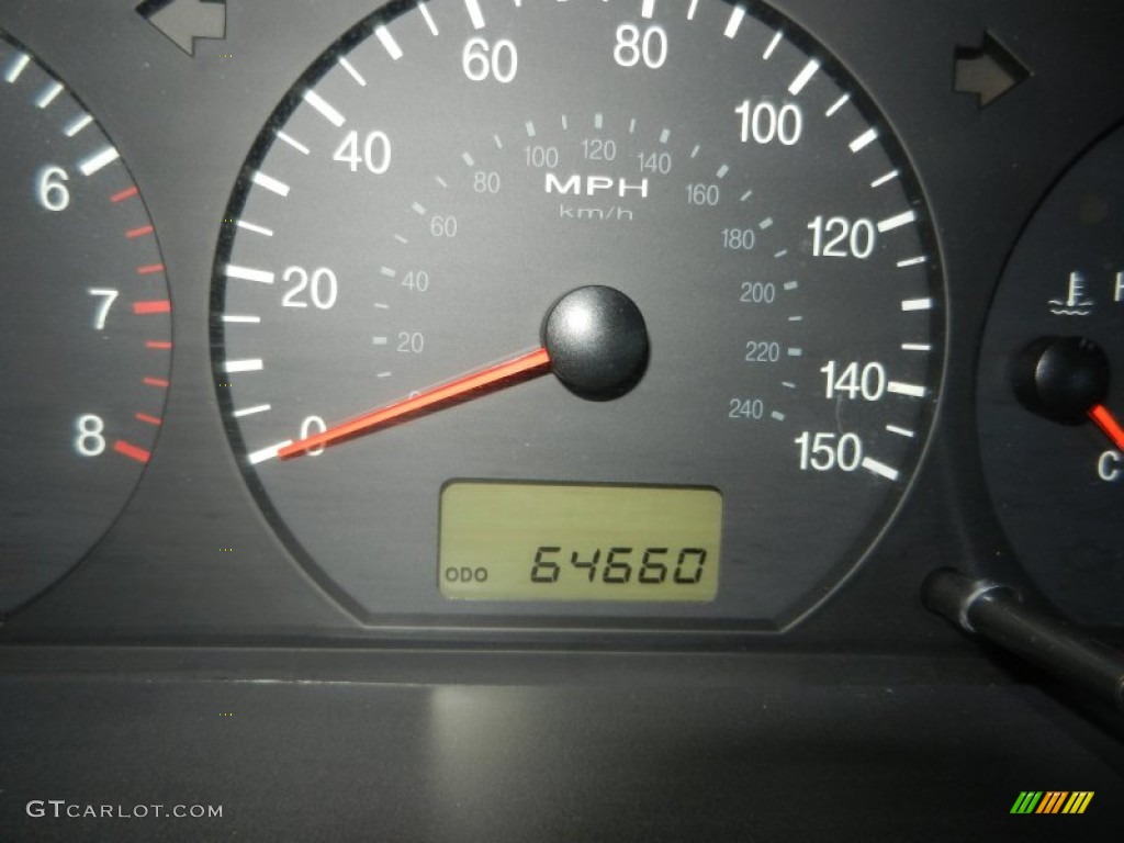 2003 XG350 Sedan - Black Obsidian / Black photo #13
