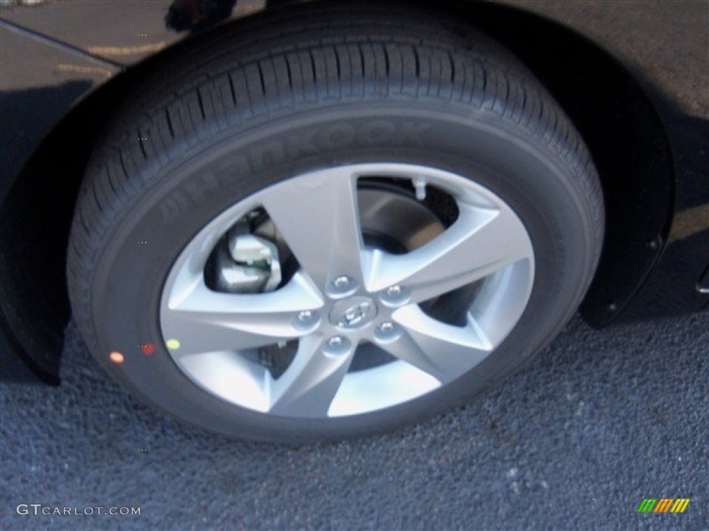 2013 Elantra GLS - Black / Gray photo #3
