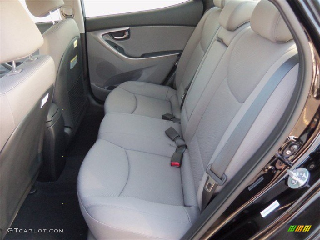 2013 Elantra GLS - Black / Gray photo #11