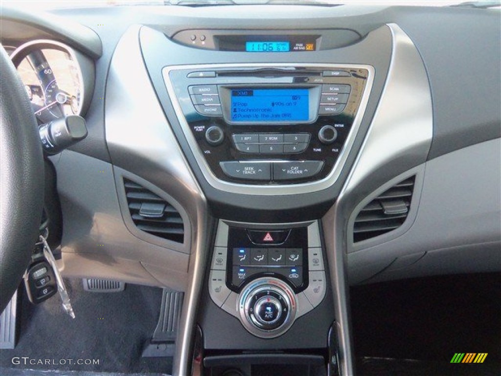 2013 Elantra GLS - Black / Gray photo #13