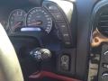 2010 Chevrolet Corvette Red Interior Controls Photo