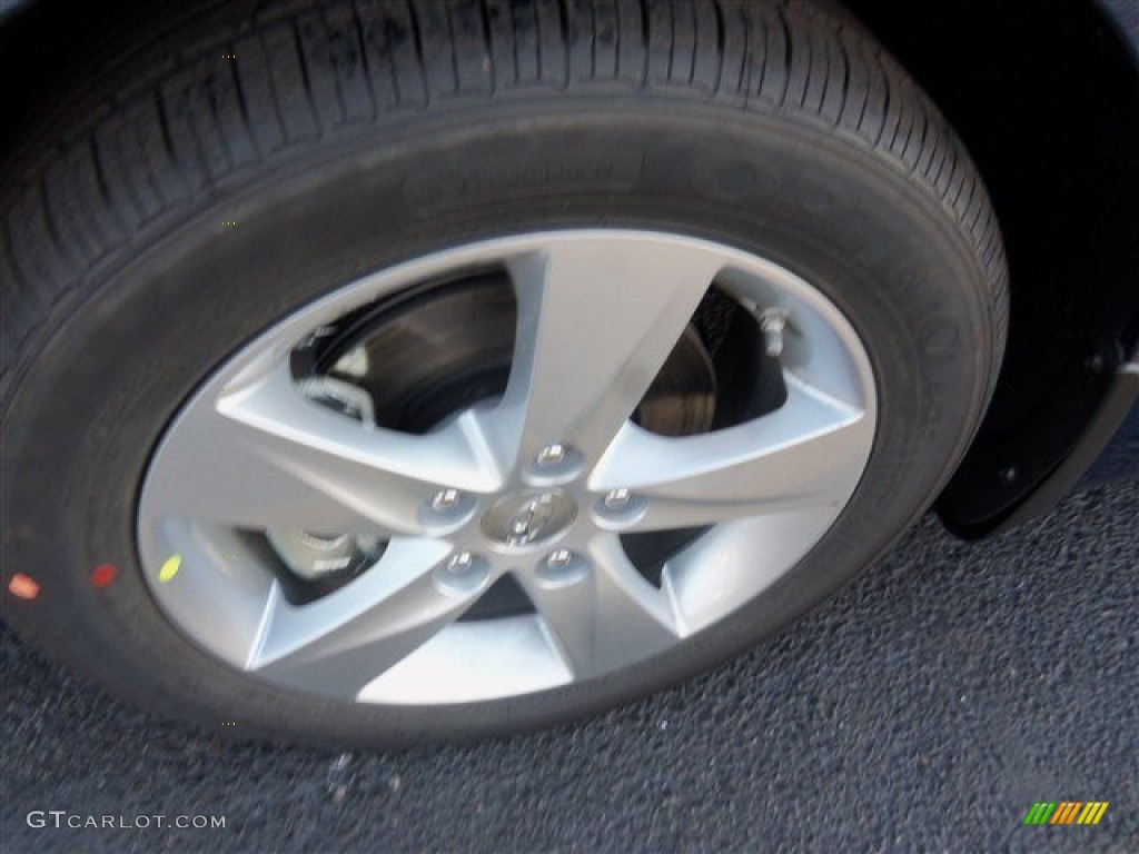2013 Elantra GLS - Atlantic Blue / Beige photo #3