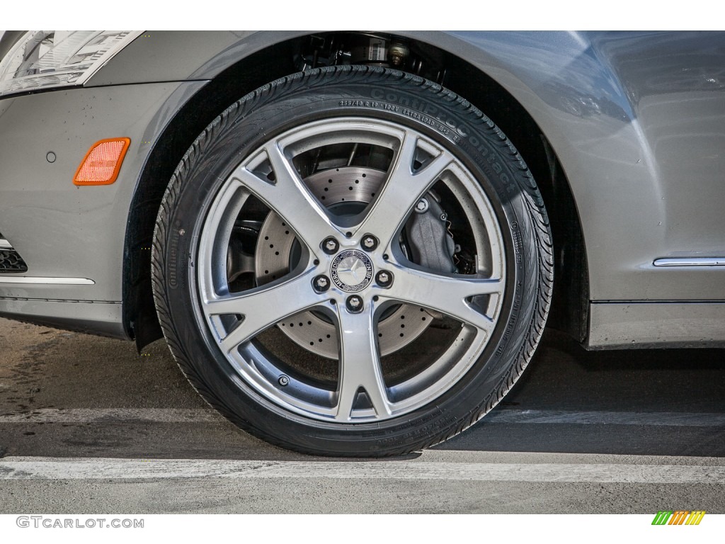 2013 S 550 Sedan - Palladium Silver Metallic / Ash/Grey photo #10