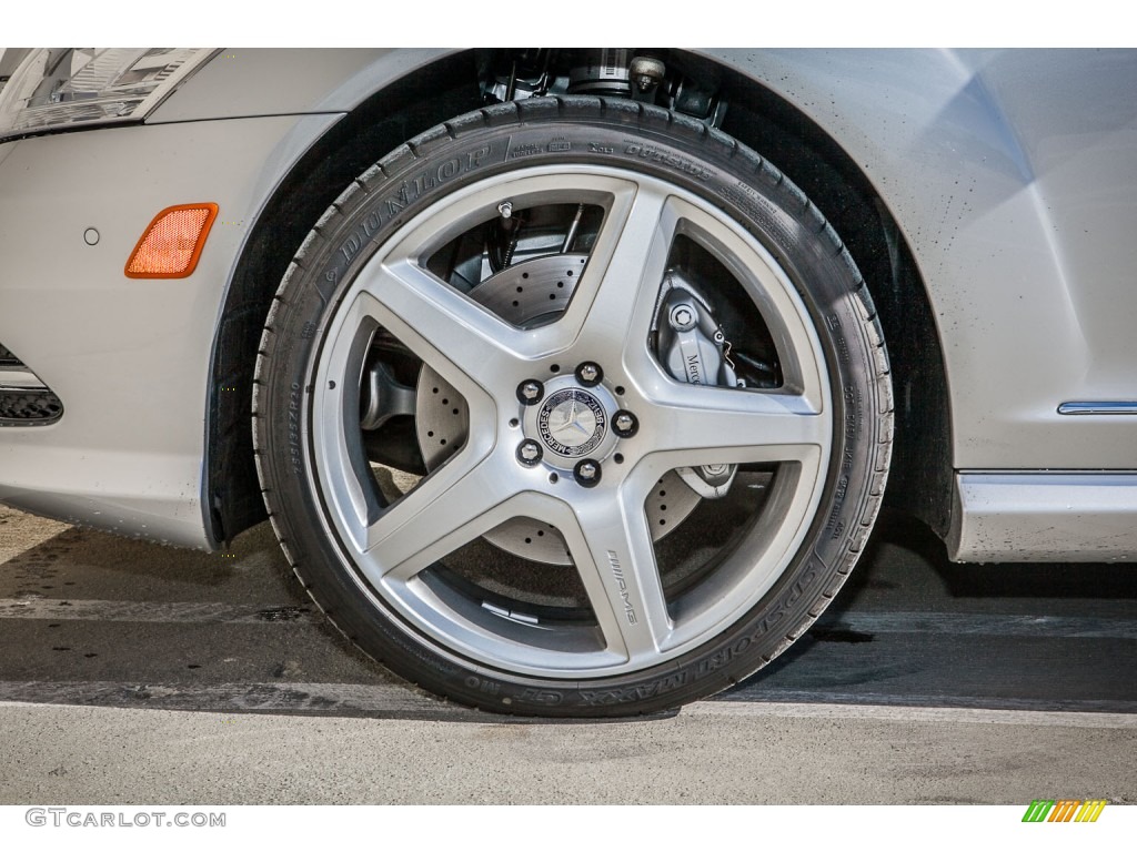 2013 S 550 Sedan - Iridium Silver Metallic / Black photo #10