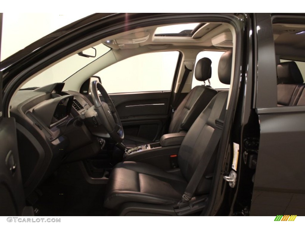 2010 Journey R/T AWD - Brilliant Black Crystal Pearl / Dark Slate Gray photo #6
