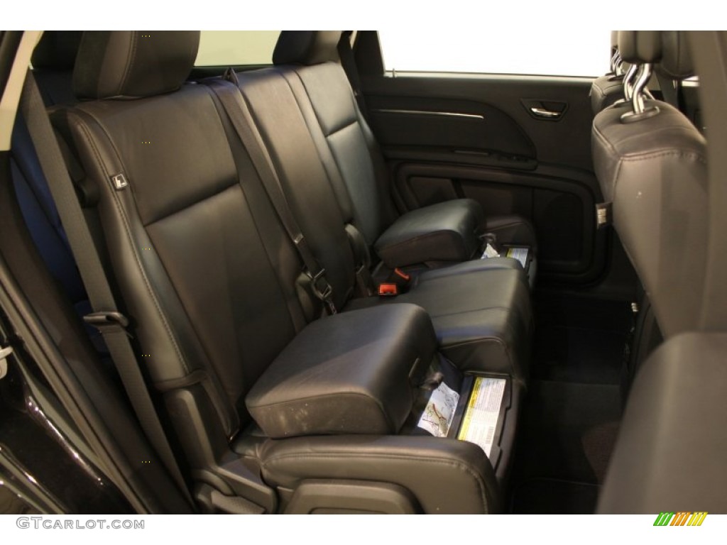 2010 Journey R/T AWD - Brilliant Black Crystal Pearl / Dark Slate Gray photo #21