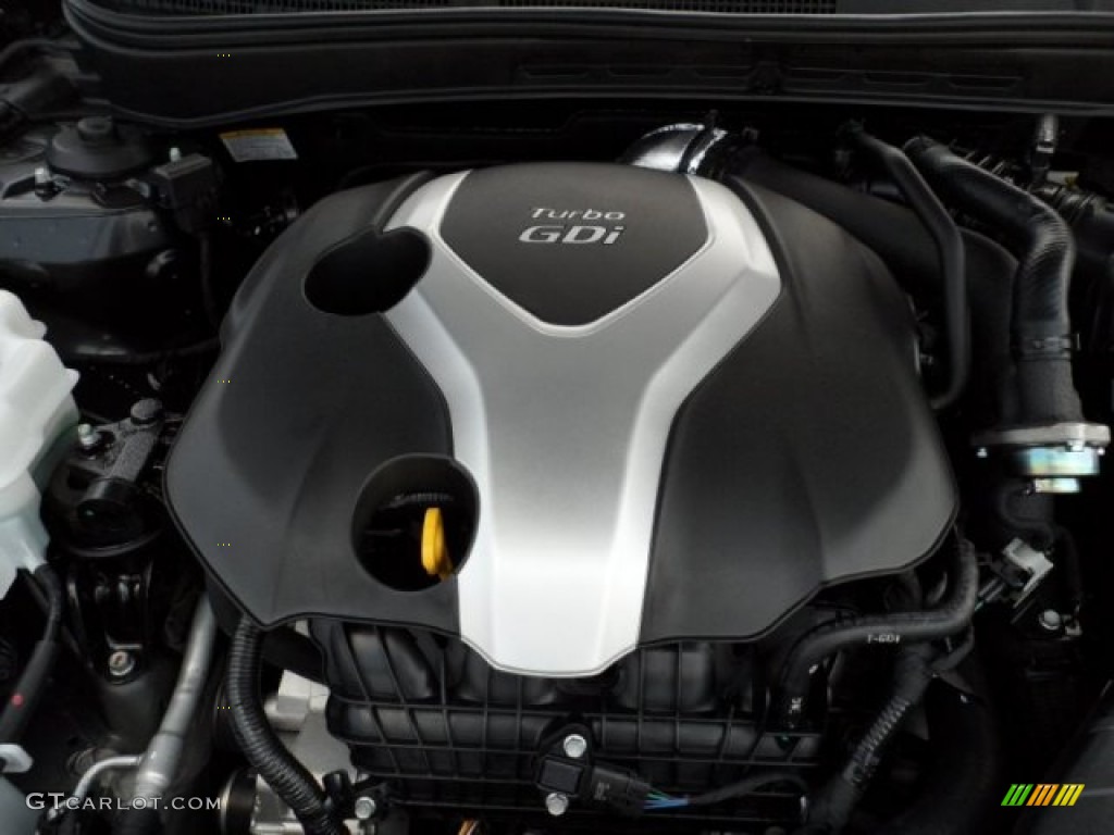 2011 Sonata Limited 2.0T - Midnight Black / Gray photo #18