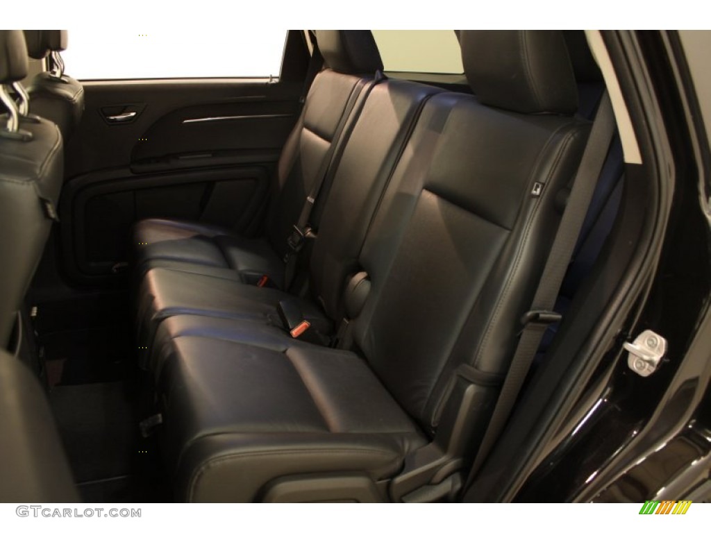 2010 Journey R/T AWD - Brilliant Black Crystal Pearl / Dark Slate Gray photo #22