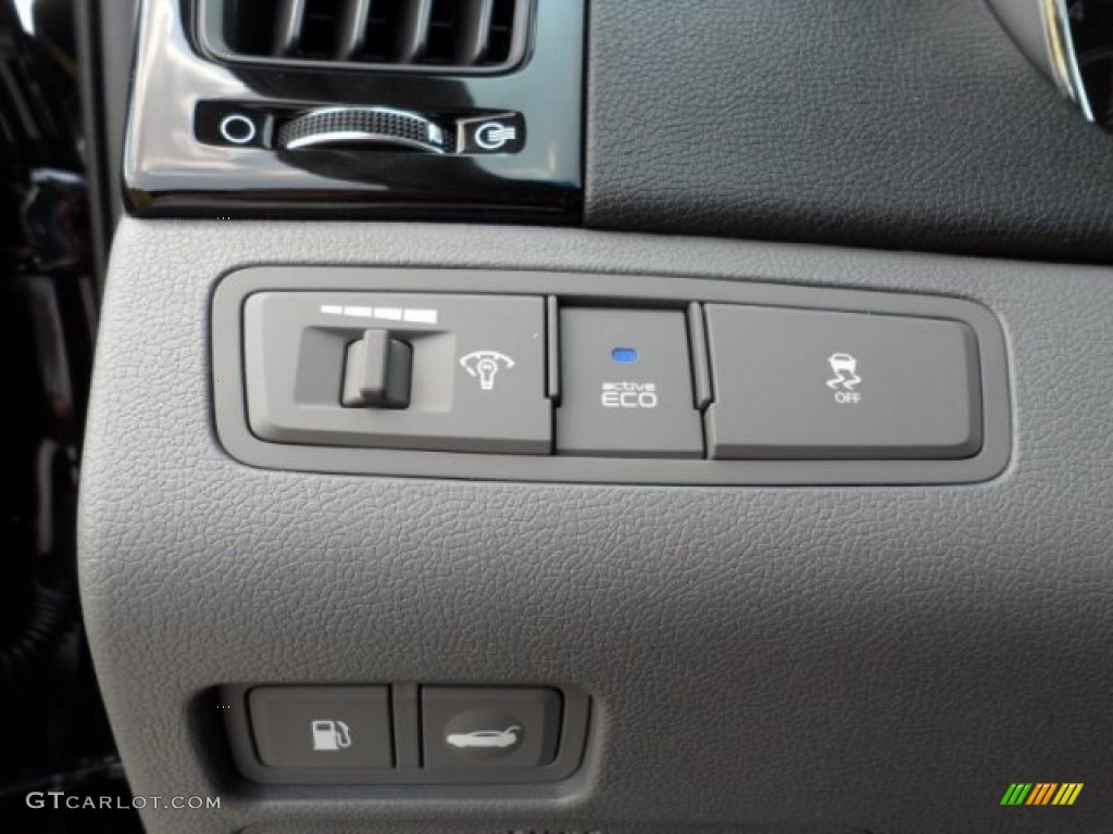 2011 Sonata Limited 2.0T - Midnight Black / Gray photo #40