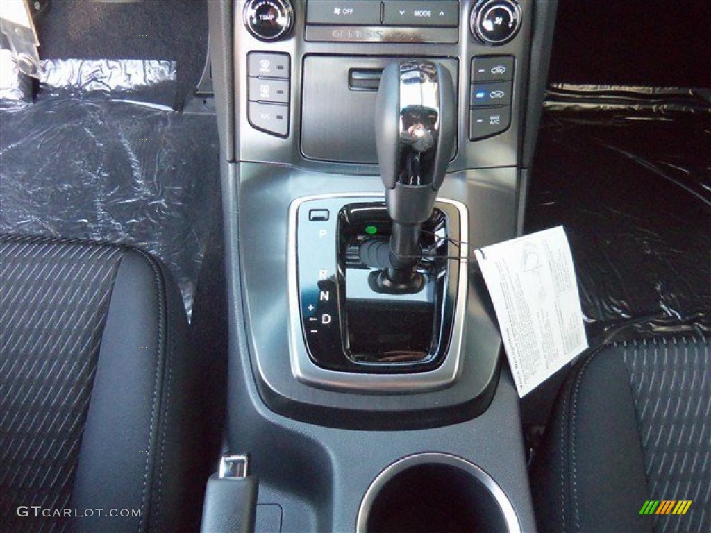 2013 Genesis Coupe 2.0T - Gran Premio Gray / Black Cloth photo #15