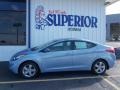 2013 Blue Sky Metallic Hyundai Elantra GLS  photo #4