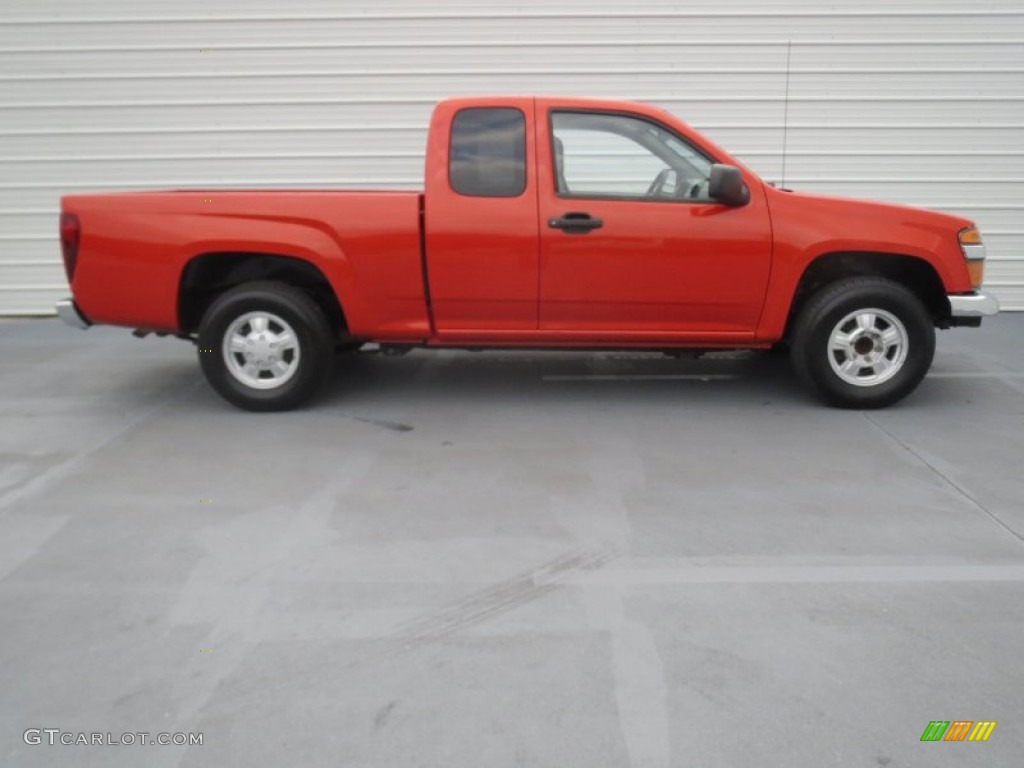 Radiant Orange Metallic 2008 Isuzu i-Series Truck i-290 S Extended Cab Exterior Photo #74833879