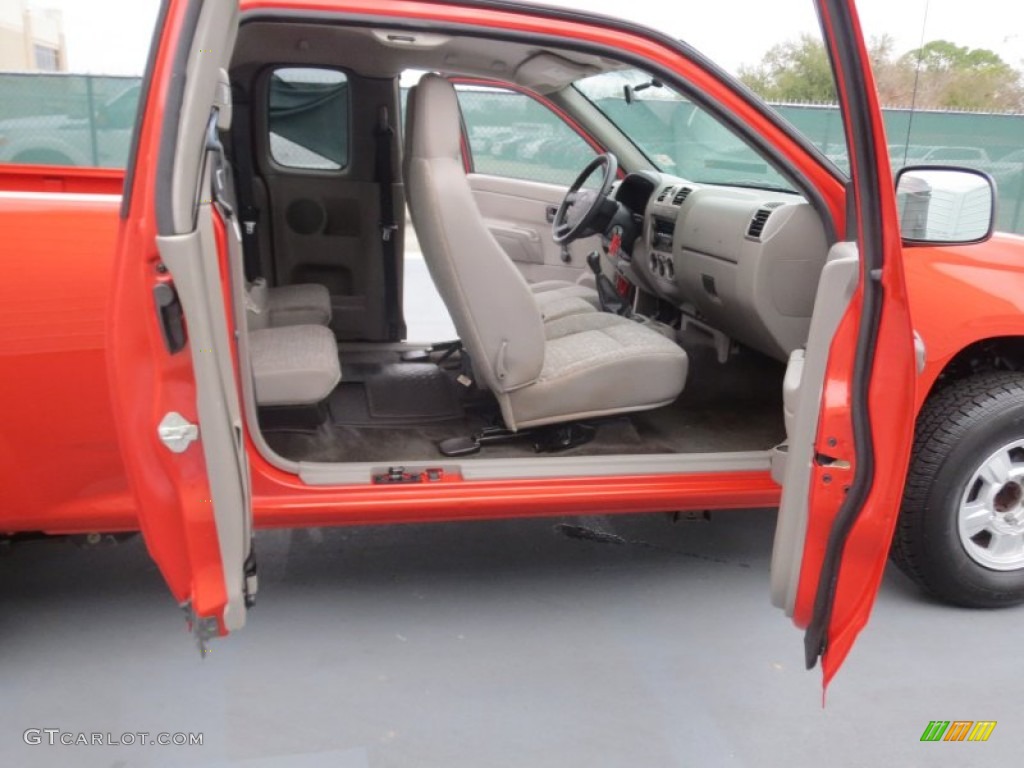 Medium Pewter Interior 2008 Isuzu i-Series Truck i-290 S Extended Cab Photo #74834313