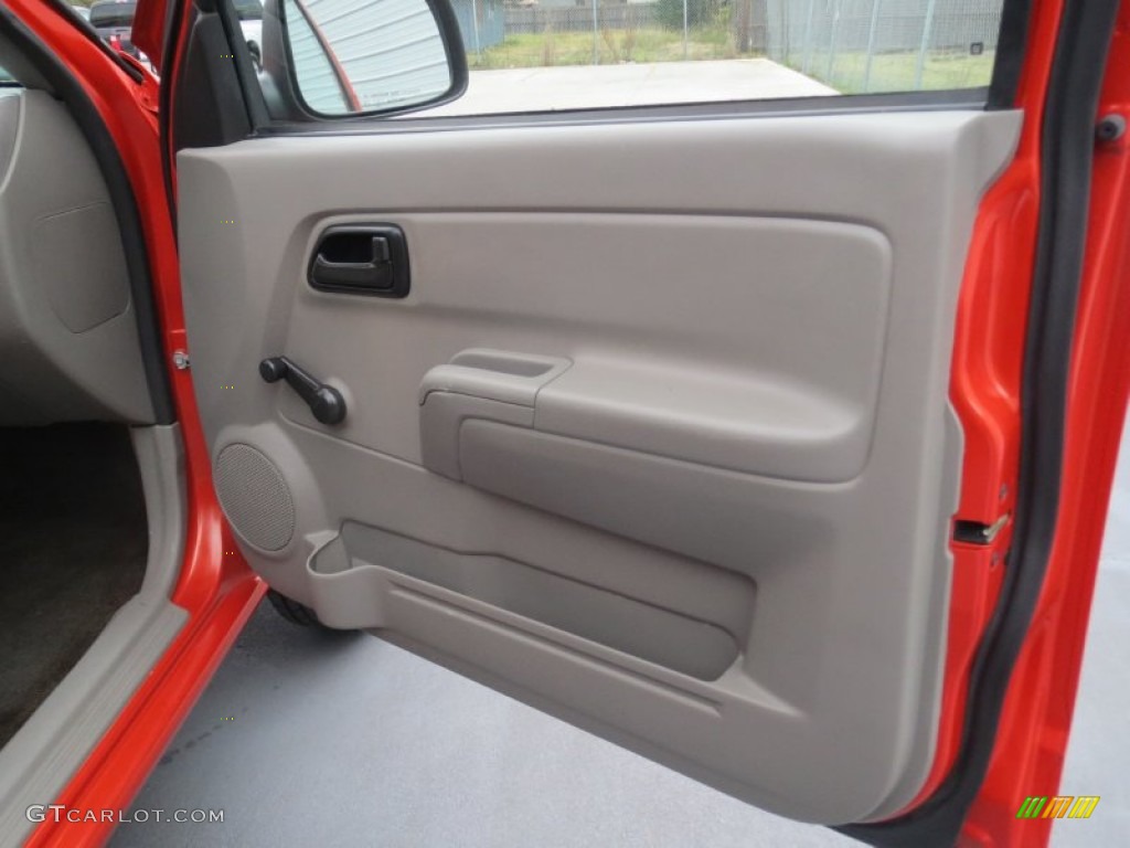 2008 Isuzu i-Series Truck i-290 S Extended Cab Medium Pewter Door Panel Photo #74834336