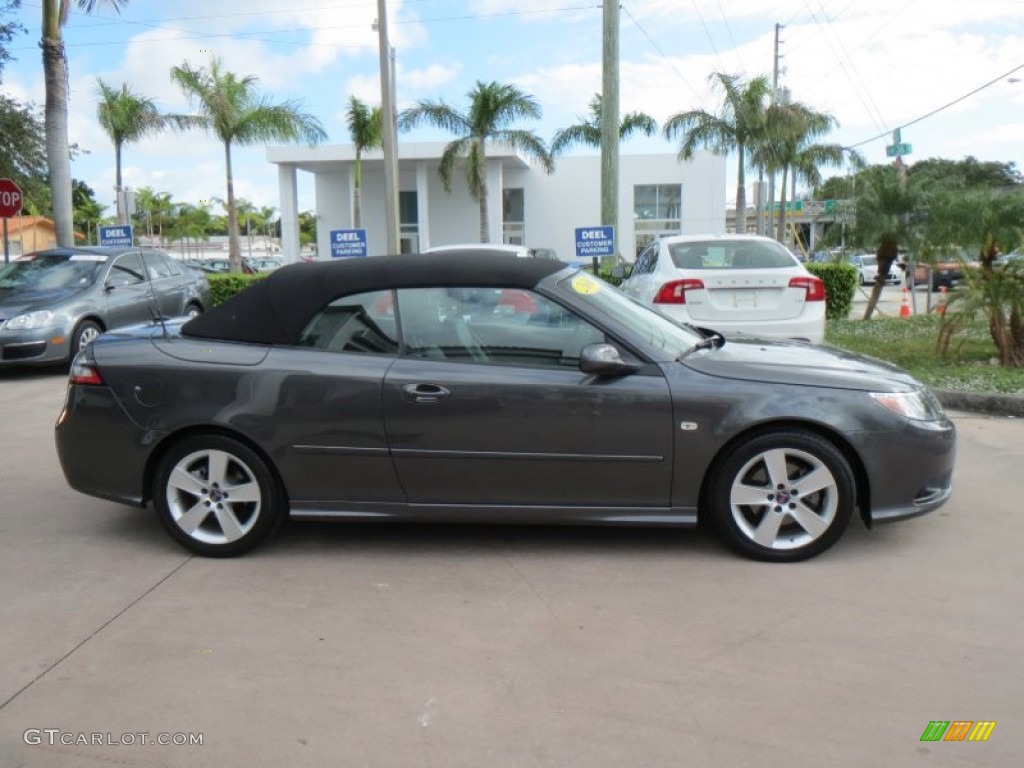 Carbon Gray Metallic 2010 Saab 9-3 2.0T Convertible Exterior Photo #74834378