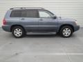 2003 Bluestone Metallic Toyota Highlander V6  photo #2