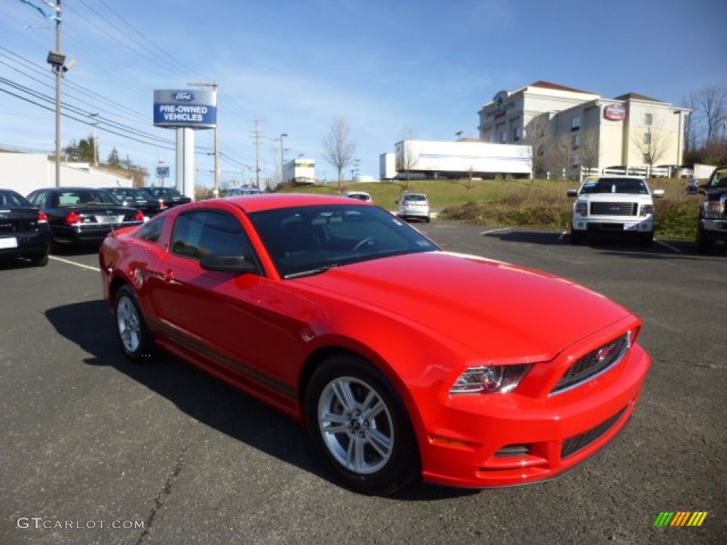 Race Red Ford Mustang