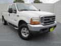 Oxford White 2001 Ford F250 Super Duty Lariat SuperCab 4x4