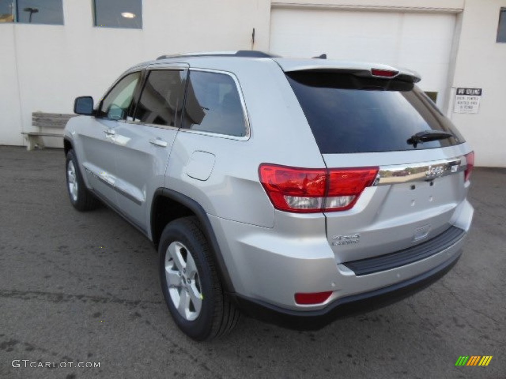 2013 Grand Cherokee Laredo X Package 4x4 - Bright Silver Metallic / Black photo #8