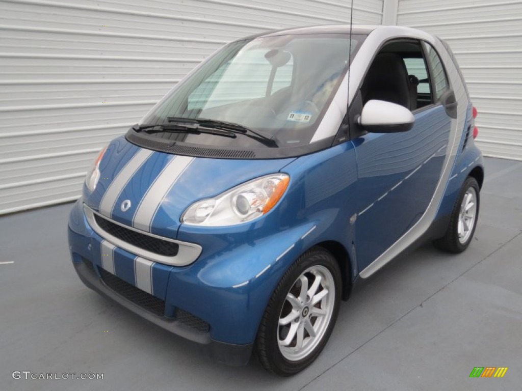 Blue Metallic 2009 Smart fortwo passion coupe Exterior Photo #74836536