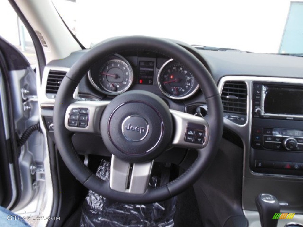 2013 Grand Cherokee Laredo X Package 4x4 - Bright Silver Metallic / Black photo #18