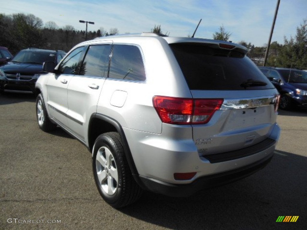 2013 Grand Cherokee Laredo X Package 4x4 - Bright Silver Metallic / Black photo #8