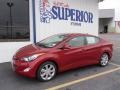 2013 Red Allure Hyundai Elantra Limited  photo #13